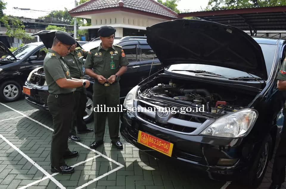 Pemeriksaan berkala kelengkapan dan kondisi kendaraan dinas