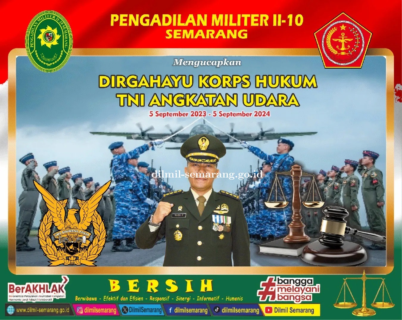 Dirgahayu Korps Hukum TNI AU