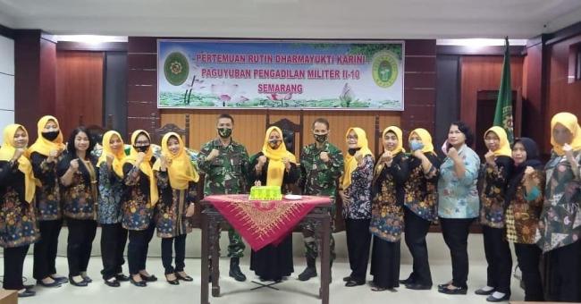 Kegiatan Dharma Yukti Karini Pengadilan Militer II-10 Semarang