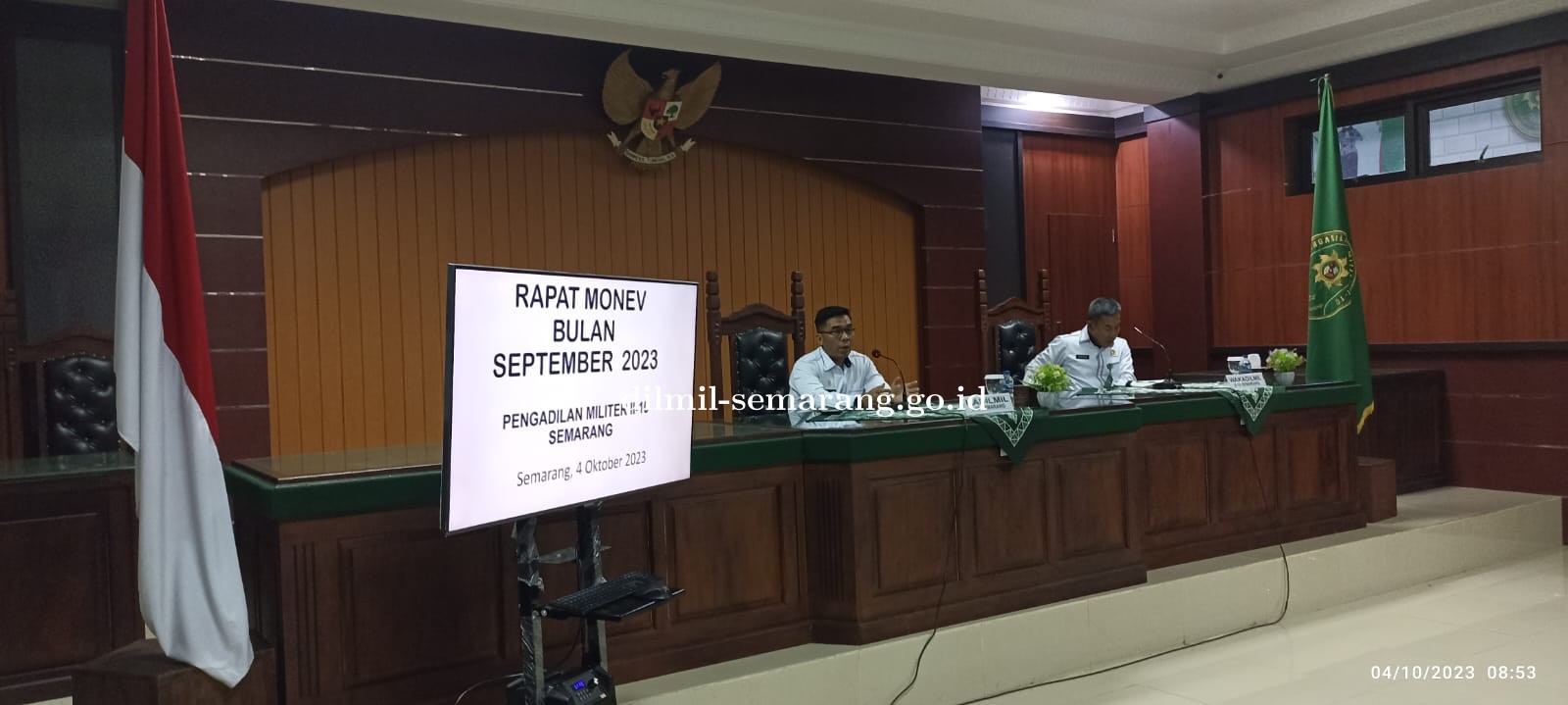 Rapat Monitoring Evaluasi Bulan September dan Rencana Kinerja Bulan Oktober 2023