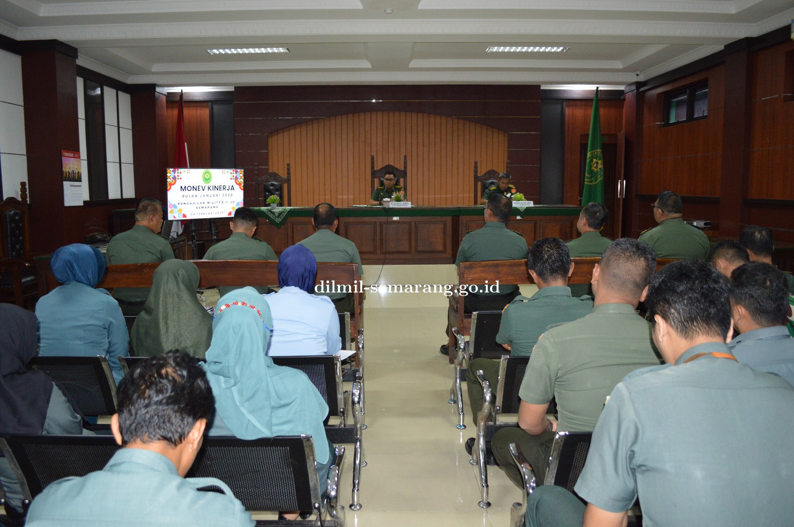 Rapat Monitoring Evaluasi Bulan Januari 2025 dan Rencana Kinerja Bulan Februari 2025