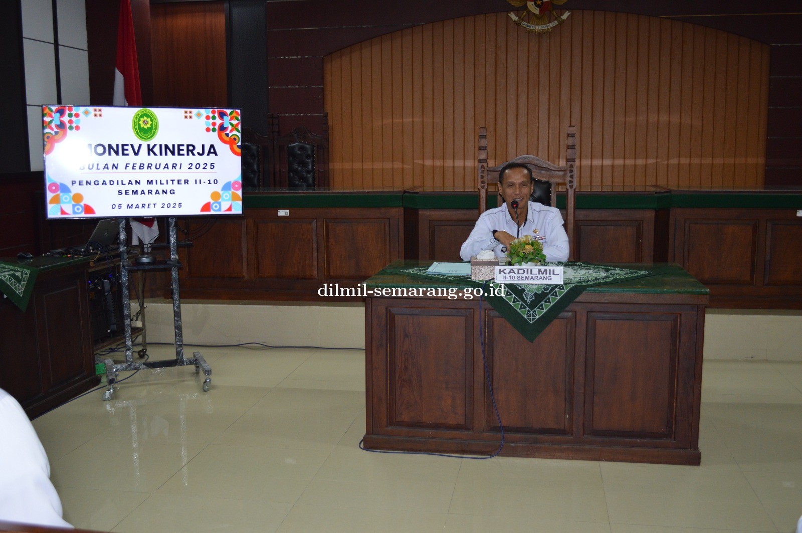 Rapat Monitoring Evaluasi Bulan Februari 2025 dan Rencana Kinerja Bulan Maret 2025